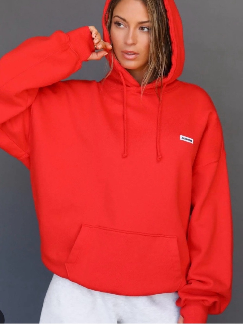 Joah Brown Red Hot Sauce Pullover Hoodie limited edition M/L